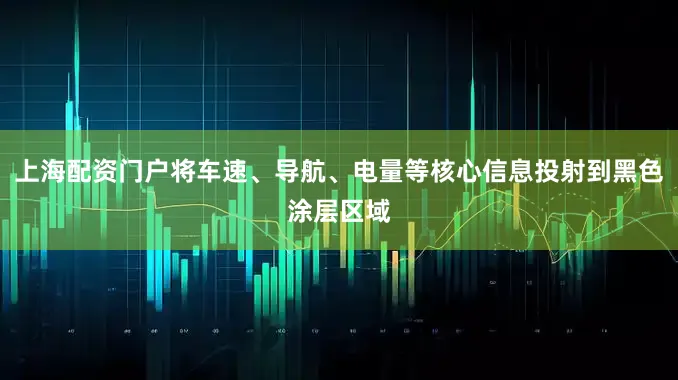 上海配资门户将车速、导航、电量等核心信息投射到黑色涂层区域