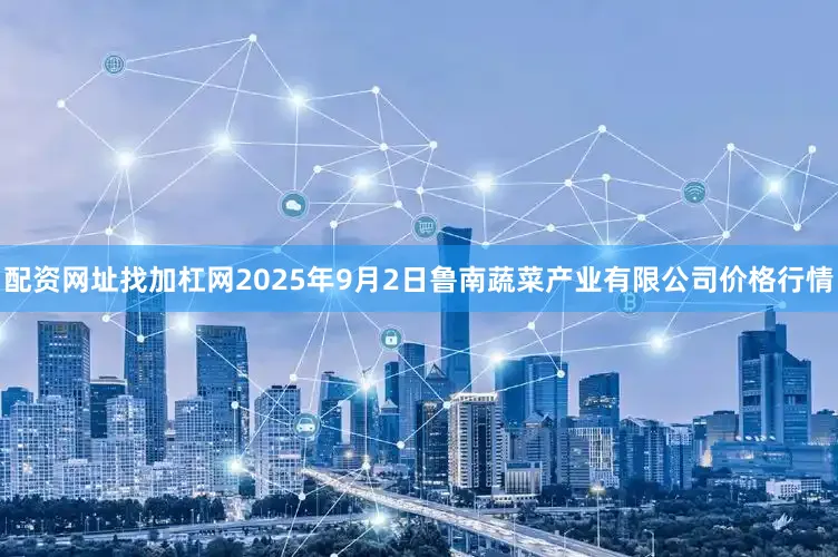 配资网址找加杠网2025年9月2日鲁南蔬菜产业有限公司价格行情