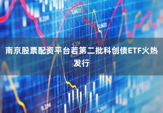 南京股票配资平台若第二批科创债ETF火热发行