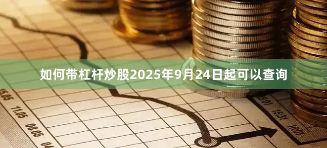 如何带杠杆炒股2025年9月24日起可以查询