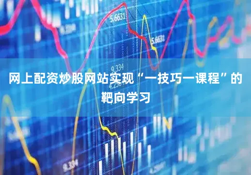 网上配资炒股网站实现“一技巧一课程”的靶向学习
